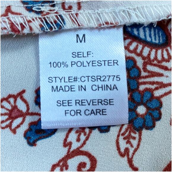 Anthropologie Sophie Rue Boho‎ Cold Shoulder Blouse - Picture 8 of 11